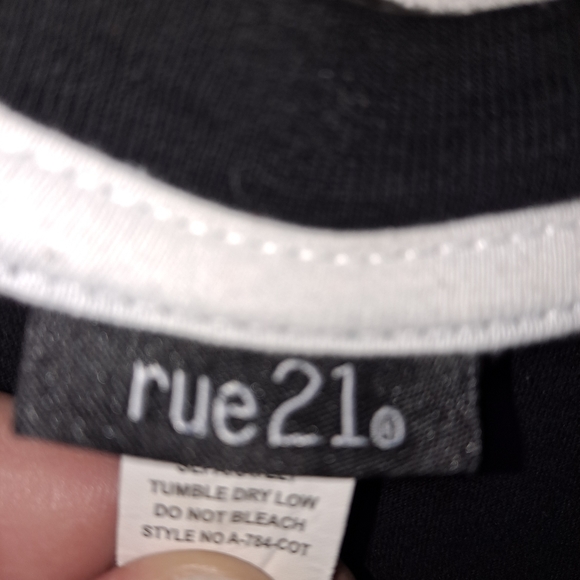 Women's long sleeve shirt girl gang size xl rue 21 - Picture 5 of 8